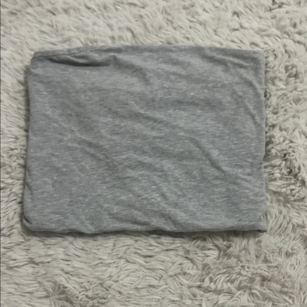 Brandy Melville Heather Gray Tube Top